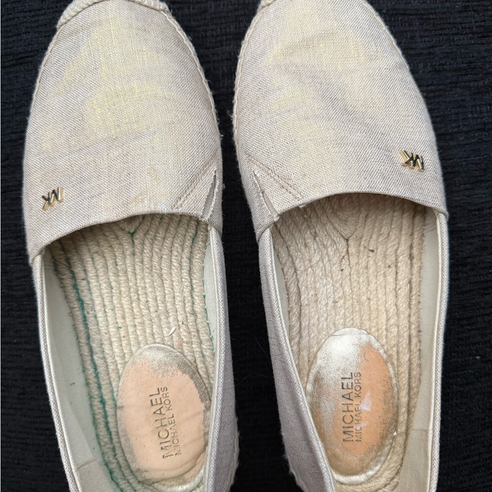 Michael Kors Beige Espadrilles